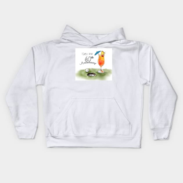 Napili 2020 60th Anniversary Kids Hoodie by kschowe